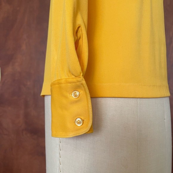 1970s Sears Perma Prest Button-Down Shirt Small, True Vintage - Picture 4 of 9